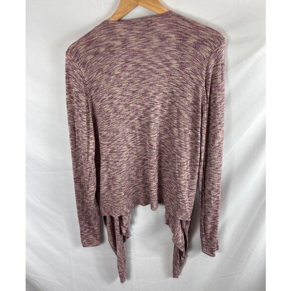 Torrid Space-Dye Cardigan Drape Front Sweater Size 2X - Picture 8 of 9